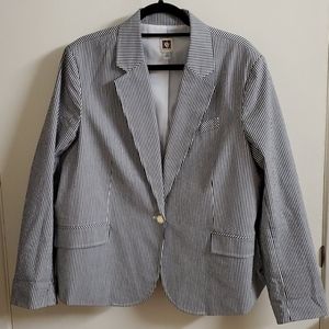 Anne Klein Pin Stripe Blazer